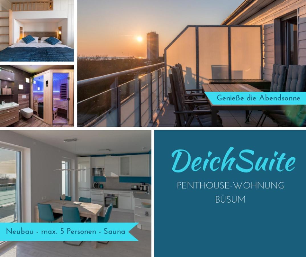5 Sterne Penthouse Deichsuite Busum Luaran gambar