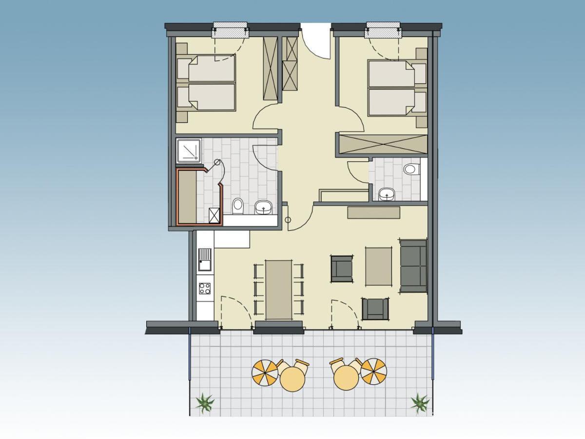 5 Sterne Penthouse Deichsuite Busum Luaran gambar